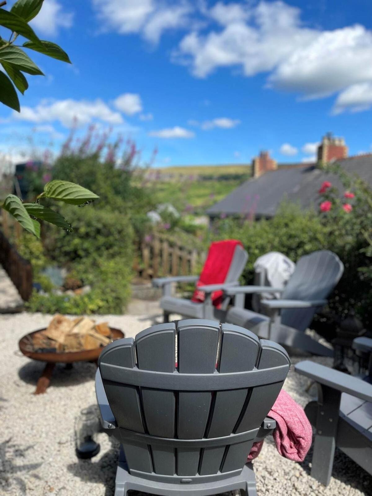 4 - Bbq Hut - Log Burner - Valley Views Pont Sticill Exterior foto